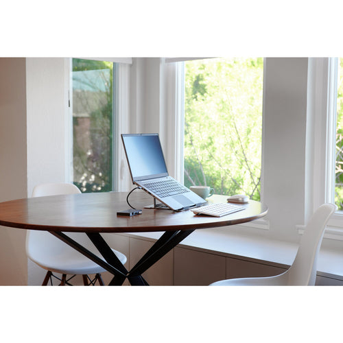 K75504US - KENSINGTON MULTI-DEVICE DUAL WIRELESS COMPACT/TRAVEL KEYBOARD, WIN/IOS/MAC, WHITE, 3Y