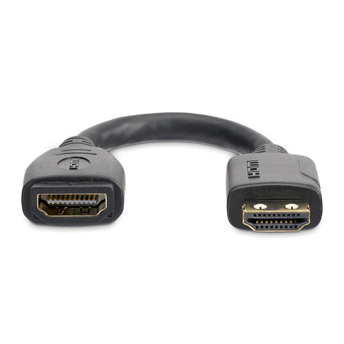 StarTech.com HD2MF6INL - Cable - HDMI 2.0 Port Saver - 15cm (6in)