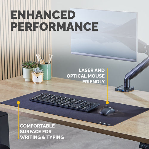 100139320 - Fellowes Breyta Desk Mat Black