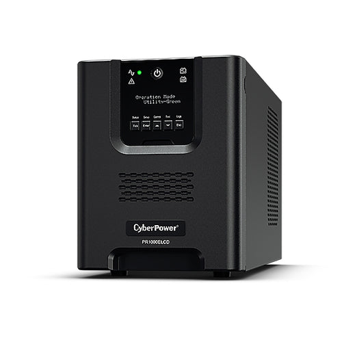 CyberPower Systems PR1000ELCD - PRO Series 1000VA / 900W Tower UPS with LCD  Hardware