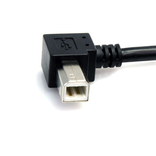 USB2HAB2RA3 - STARTECH.COM A RIGHT ANGLE TO B RIGHT ANGLE USB CABLE 3 FT - M/M LTW