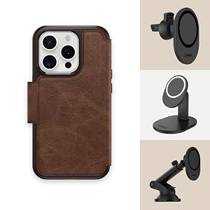 77-93559 - OtterBox Strada Magsafe - iPhone 15 Pro - Espresso