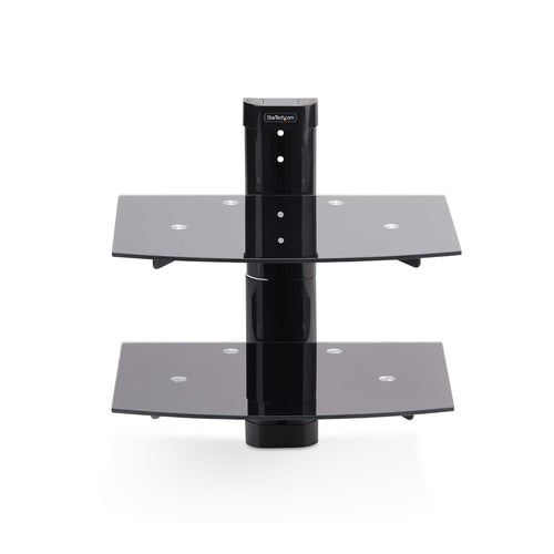 STARTECH.COM DUAL FLOATING WALL-MOUNTED AV SHELVES, ADJUSTABLE HEIGHT, 2 YR