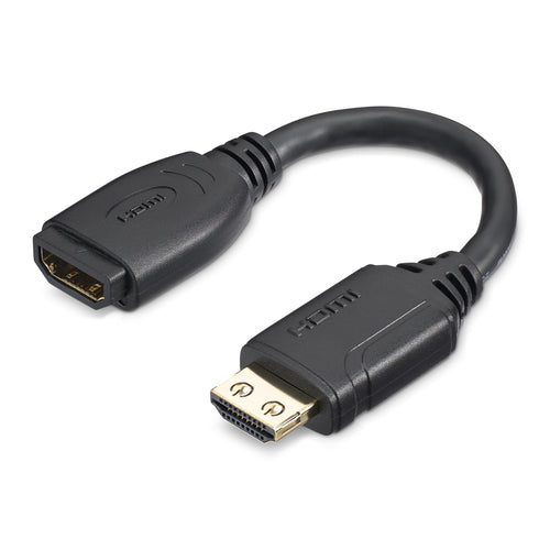 StarTech.com HD2MF6INL - Cable - HDMI 2.0 Port Saver - 15cm (6in)