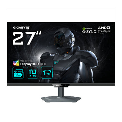 G27U - GIGABYTE G27U 4K 27" SS IPS 3840 X 2160 UHD HDMI 2.1 x2 160Hz UHD/320Hz FHD GAMING MONITOR