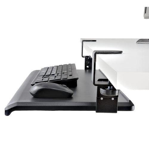 StarTech.com KEYBOARD-TRAY-CLAMP1 - Under-Desk Keyboard Tray Adjustable