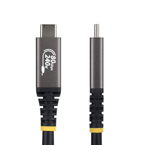 CC1M80GUSB4CABLE - STARTECH.COM 1M (3.3FT) USB4 CABLE, USB-IF CERTIFIED USB-C CORD, 80GBPS, LTW