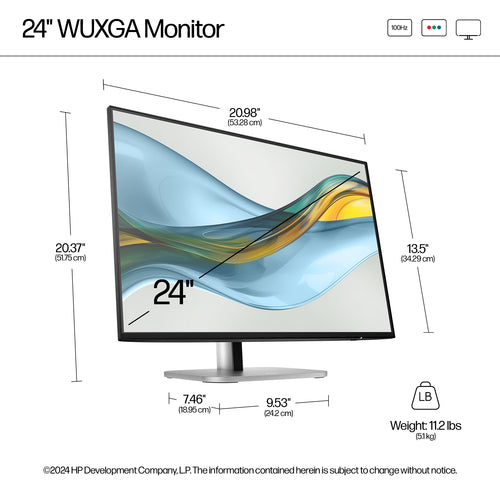 HP Series 5 Pro 524pn 24 inch WUXGA Monitor