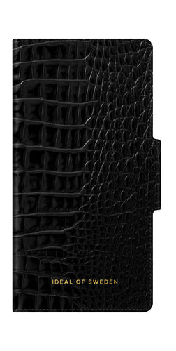 IDAW-I2167-236 - Ideal of Sweden iPh 13 Pro Max Atelier Wallet Neo Noir Croco