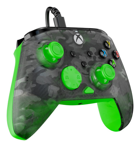 TBC-2001-55 - TURTLE BEACH REMATCH CORE WIRED CONTROLLER - CAMO/GREEN XBX
