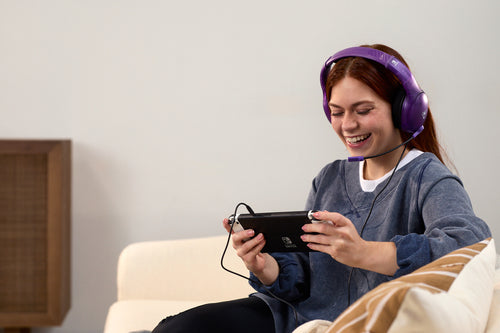 TBS-8002-45 - TURTLE BEACH AIRLITE FIT HEADSET - GHOST PURPLE NSW