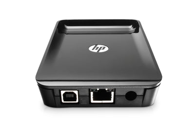 HP Jetdirect 2900nw Print Server - ISM Band - 2.40 GHz ISM Maximum Frequency - Network (RJ-45) - USB - Wi-Fi - IEEE 802.11n - External