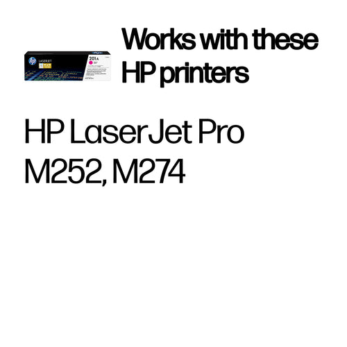 HP CF403A - 201A MAGENTA LJ TONER CART-CF403A