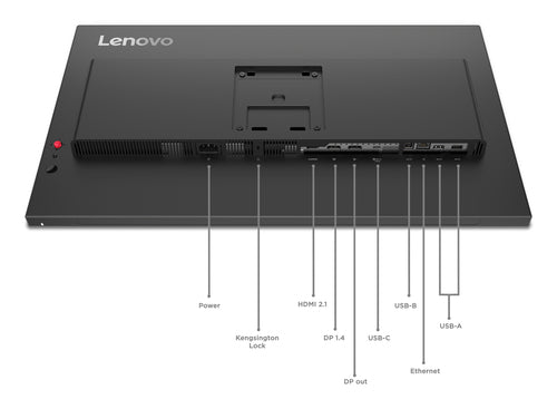 LENOVO P27QD-40 27" QHD 2560X1440 (16:9), DP+HDMI+USBC, DP OUT, RJ45, PD 140W, 3Y