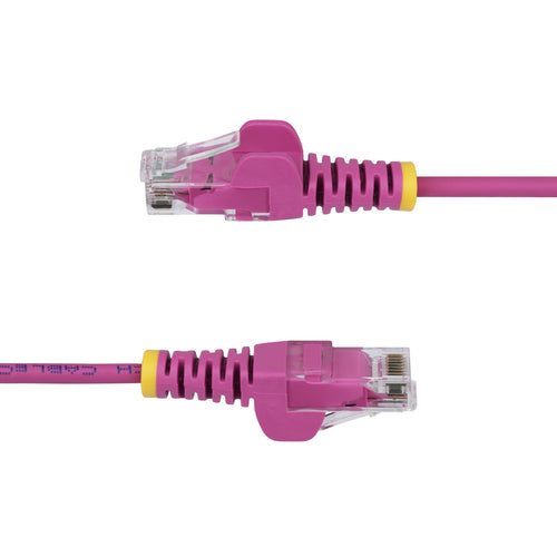 N6PAT15MPKS - STARTECH.COM 15M PINK SLIM CAT6 ETHERNET CABLE, SNAGLESS, 28AWG, LSZH, LTW