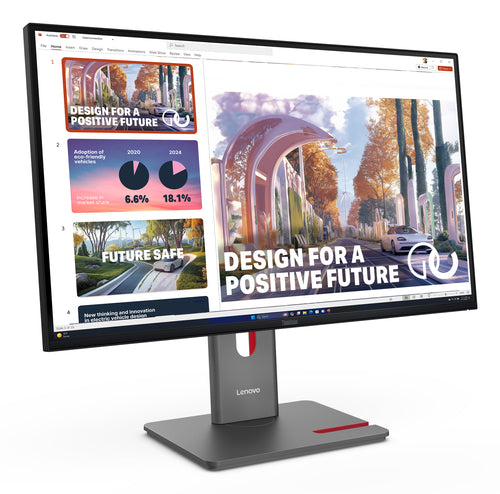 LENOVO P27QD-40 27" QHD 2560X1440 (16:9), DP+HDMI+USBC, DP OUT, RJ45, PD 140W, 3Y