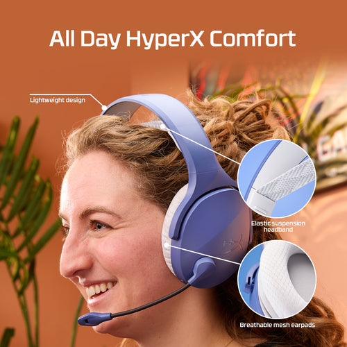 HP AM7A0AA - HYPERX CLOUD JET - WIRELESS GAMING HEADSET (BLUE)
