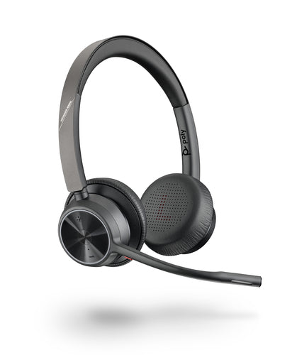 HP 77Y99AA - Poly Voyager 4320 UC Stereo USB-A Headset + BT700 USB-A Adapter + Charging Stand