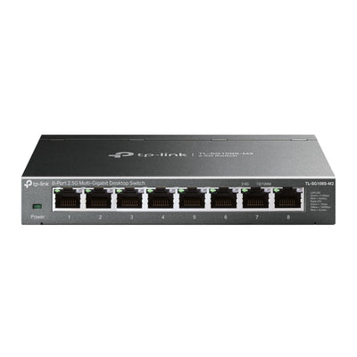 TL-SG108S-M2 - TP-Link SG108S-M2 8 Port 2.5 Gigabit Switch Steel Case