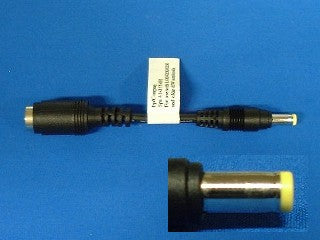 414135-001 - HP Power Adapter Dongle 65W - Converts 7.4mm Smart Barrel to 4.8mm Tip Plug