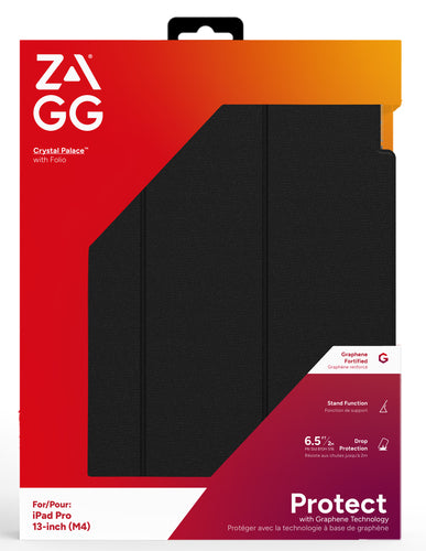 ZAGG Crystal Palace Folio for Apple iPad Pro 13" (M5/M4)