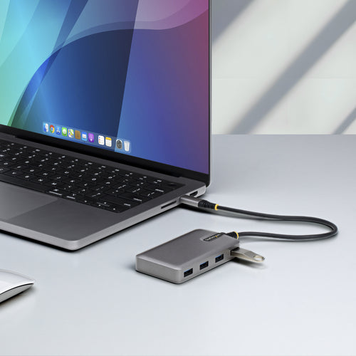STARTECH.COM 4-PORT USB-C HUB, 5GBPS, BUS POWERED, PORTABLE USB TYPE-C HUB 2 YR