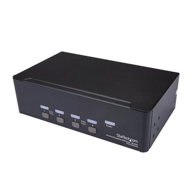 SV431DPDDUA2 - STARTECH.COM 4 PORT DUAL DISPLAYPORT KVM SWITCH - DP KVM SWITCH - 4K (60HZ) 2 YR