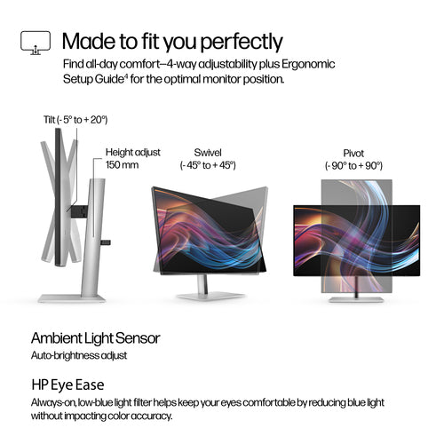 HP Series 7 Pro 727pk 27 inch 4K Thunderbolt 4 MonitorSOH ONLY