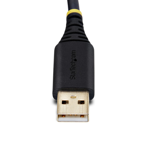 STARTECH.COM 10FT (3M) USB TO NULL MODEM SERIAL ADAPTER CABLE, 2 YR
