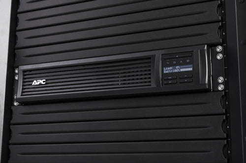 SMT1000RMI2UC - APC SMART UPS (SMT), 1000VA, IEC(4), USB, SERIAL, SMART SLOT, LCD, 2U RACK, SC, 3YR WTY