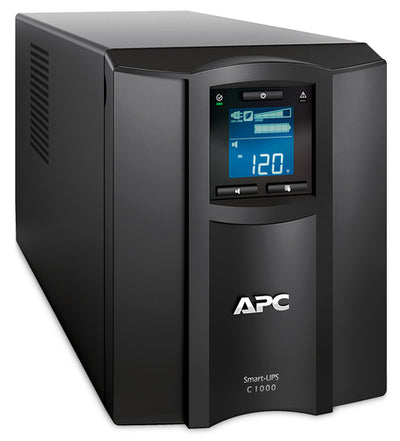 SMC1000IC - APC SMART UPS (SMC), 1000VA, IEC(8), USB, SERIAL, LCD, TOWER, SMARTCONNECT, 2YR WTY