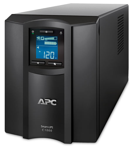 SMC1000IC - APC SMART UPS (SMC), 1000VA, IEC(8), USB, SERIAL, LCD, TOWER, SMARTCONNECT, 2YR WTY