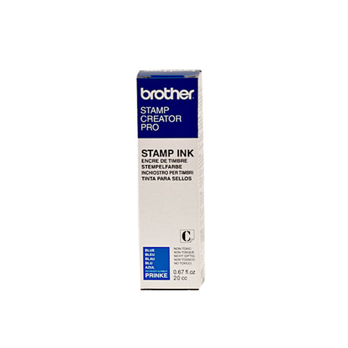BROTHER PRINKE - BLUE REFILL INK BOTTLE FOR STAMP PRO