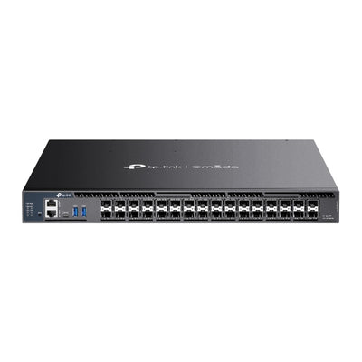 TP-Link Omada SX6632YF 32-Port 25G Stackable L3 Managed Aggregation Switch - 25G SFP28 x6, 10G SFP+ x26