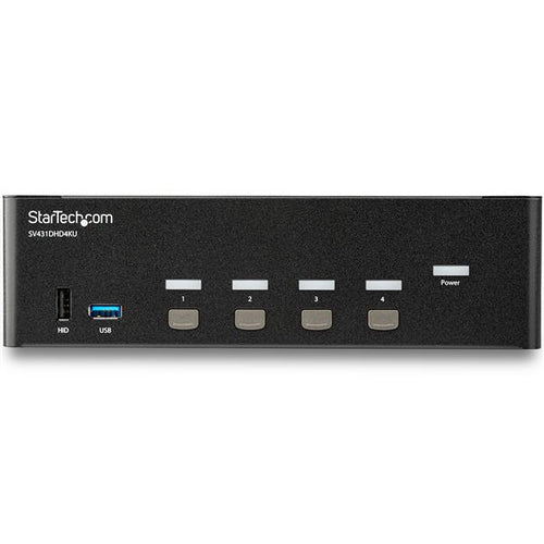 StarTech.com SV431DHD4KU - KVM Switch - Dual Display 4K 30Hz