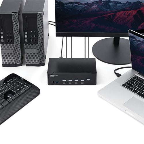 StarTech.com SV431DHD4KU - KVM Switch - Dual Display 4K 30Hz