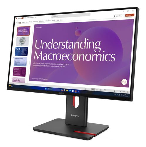 LENOVO T24D-40 23.8" IPS, FHD (16:9), DP+HDMI+USB TYPE-C, DPOUT, RJ45, PD UP TO 96W, 3YR