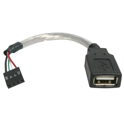 StarTech.com USBMBADAPT - 6 USB A to USB 4 Pin Header Cable.