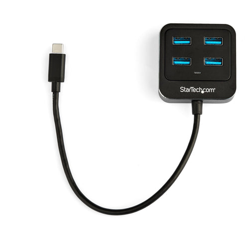 StarTech.com HB31C4AB - USB-C Hub - USB C to USB 3.1 - 4x USB-A