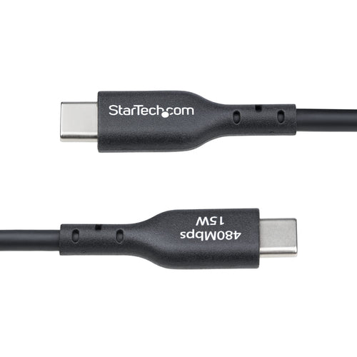 StarTech.com USB2AC15CMBK - 15cm USB-A to USB-C Charging Cable