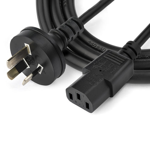 StarTech.com PXTA1012M - 2M POWER SUPPLY CORD AS/NZS 3112 TO C13