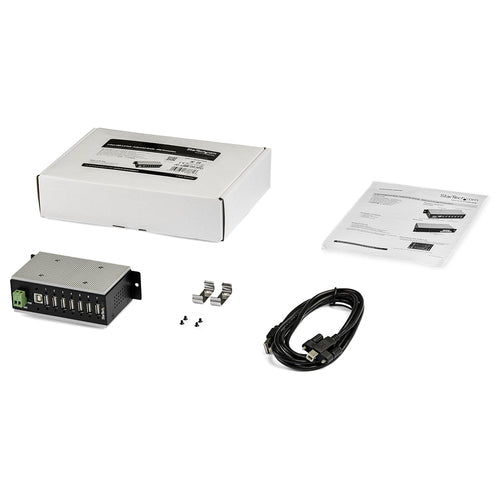 StarTech.com HB20A7AME - Hub Industrial 7 Port USB 2.0