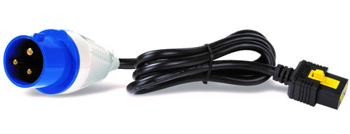 APC METERED VERTICAL PDU, 230V, 16A, 3.7KW, C13(18), C19(2), IEC-309, 2YR