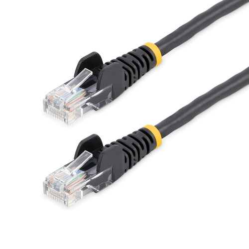 45PAT7MBK - STARTECH.COM 7M BLACK CAT5E ETHERNET PATCH CABLE - SNAGLESS, LTW