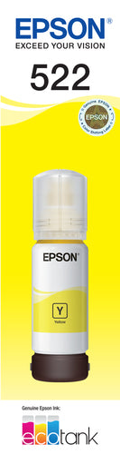 C13T00M492 - Epson T522 Yellow Ink Bottle