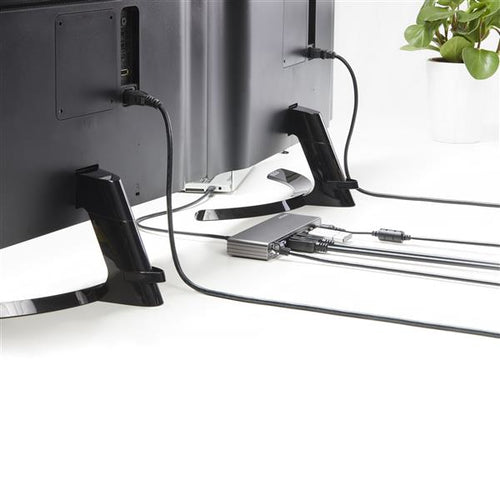 TB3DK2DHV - STARTECH.COM THUNDERBOLT 3 DOCK - DUAL 4K 60HZ - DP / HDMI / VGA, 3 YR
