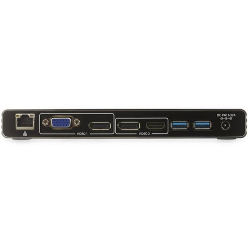 TB3DK2DHV - STARTECH.COM THUNDERBOLT 3 DOCK - DUAL 4K 60HZ - DP / HDMI / VGA, 3 YR