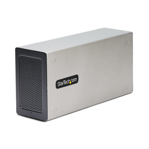 STARTECH.COM THUNDERBOLT 3 PCIE EXPANSION CHASSIS, ENCLOSURE BOX W/DUAL PCIE3.0 SLOT, 2 YR