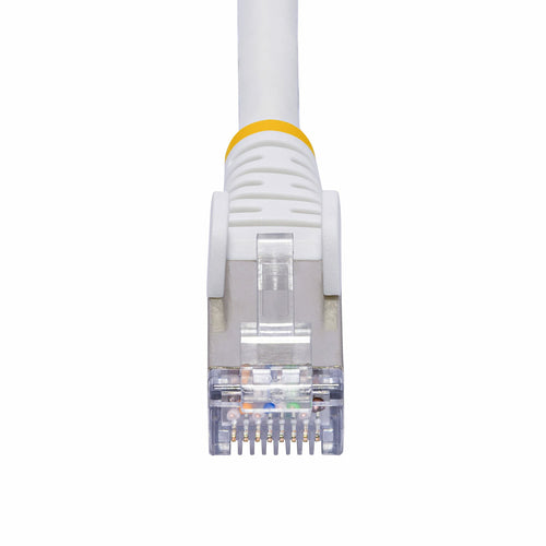 NLWH-15M-CAT8-PATCH - STARTECH.COM 15M WHITE CAT8 ETHERNET CABLE, SNAGLESS, S/FTP, 25G/40G, LTW