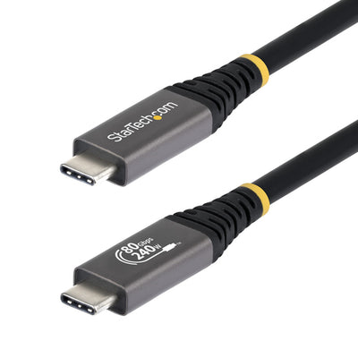 CC1M80GUSB4CABLE - STARTECH.COM 1M (3.3FT) USB4 CABLE, USB-IF CERTIFIED USB-C CORD, 80GBPS, LTW